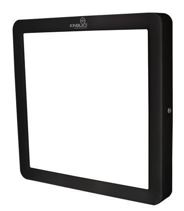 Đèn led ốp trần Moonstone 30W, kích thước d300x28mm, vuông, chip Samsung, vỏ đen